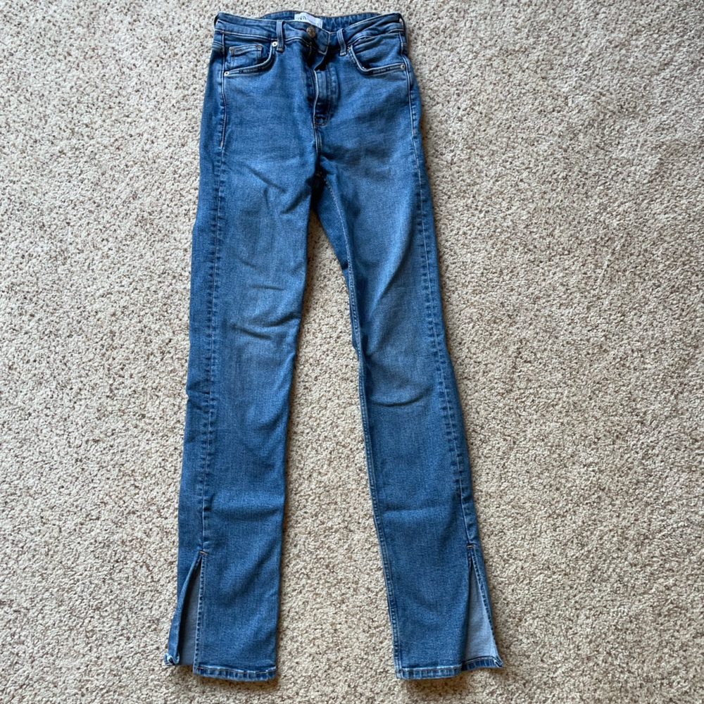 Zara Slit Bootcut Denim